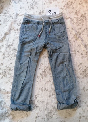 Pantalon toile 8 ans dpam, marca: Du Pareil au Même, estado: Muy bueno, tamaño: 8 años / 128 cm, 2,50 €, 3,33 € Protección al comprador incluida