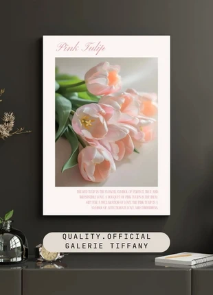 Affiche – Pink Tulip A3, marque: Fait Main, état: Très bon état, 10,00 €, 11,20 € Protection acheteurs (Pro) incluse