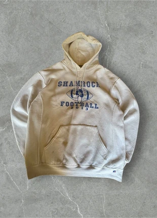 Hoodie / Pull à capuche Russel Athletic USA vintage crème – Taille L Oversize (Unisexe), brand: Russel Athletic, condition: Good, size: L, €17.00, €18.55 includes Buyer Protection Pro