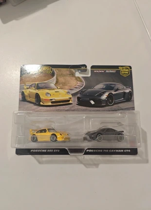 Hot wheels 2 pack double Porsche 993 GT2 718, merk: Hot Wheels, staat: Heel goed, maat: Universeel, € 17,00, € 18,55 inclusief Kopersbescherming
