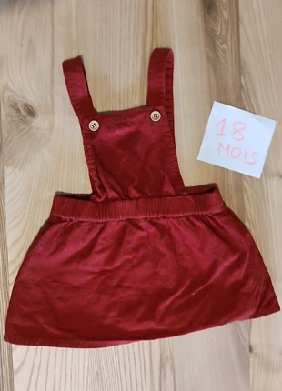 Robe velours salopette, brand: Inconnu, condition: Very good, size: 12-18 months / 80 cm, €2.00, €2.80 includes Buyer Protection