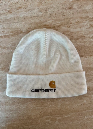 Cream Carhartt Beanie, marque: Carhartt, état: Bon état, taille: Taille unique, 10,00 €, 11,20 € Protection acheteurs incluse