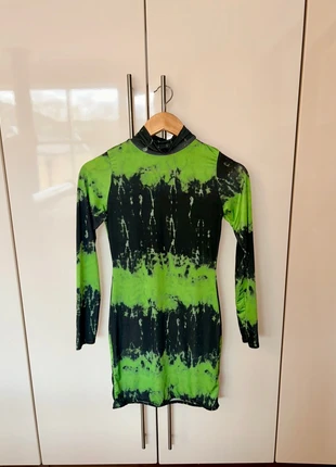 PLT Green & Black Dress, brand: PrettyLittleThing, condition: New without tags, size: S / UK 8-10, £2.00, £2.80 includes Buyer Protection Pro