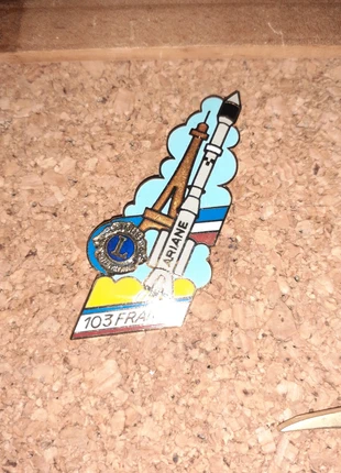 Pins ariane fusée tour eiffel 103 France Lions club international, brand: Ariane, condition: Very good, €2.25, €3.06 includes Buyer Protection