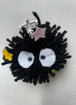 Handmade Studio Ghibli Soot Sprite Inspired Keychain, brand: COQUETTE, condition: New with tags, £4.00, £4.90 includes Buyer Protection Pro
