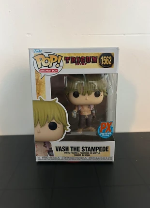 Vash the stampede 1562, merk: Funko, staat: Nieuw zonder prijskaartje, maat: Prematuur, tot 44 cm, € 9,00, € 10,15 inclusief Kopersbescherming