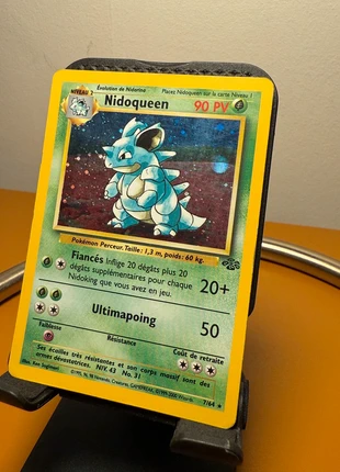 Carte Pokémon Nidoqueen Holo 7/64 – Édition 2 – Set Jungle Wizards – Rare, marque: Pokémon, état: Bon état, 44,00 €, 46,90 € Protection acheteurs incluse