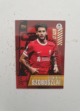 Topps UCC Gold Whip 23/24 Dominic Szoboszlai Card, brand: Topps, condition: Like new, £1.00, £1.75 includes Buyer Protection Pro