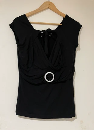 Haut noir, merk: Rainbow, staat: Heel goed, maat: L / 40 / 12, € 5,00, € 5,95 inclusief Kopersbescherming