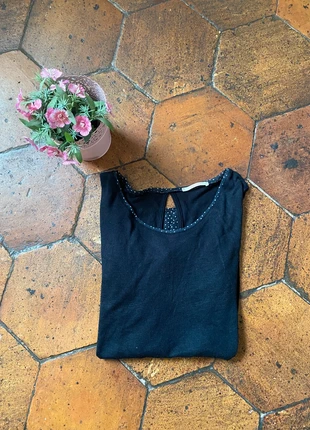 Haut manches longues noir Camaieu taille L 40, marke: Camaïeu, zustand: Gut, größe: L / 40 / 12, 1,00 €, 1,75 € inklusive Vinted-Käuferschutz