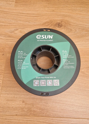 White eSUN PLA+ 3D Printer Filament, brand: eSUN, condition: Very good, £12.00, £13.30 includes Buyer Protection