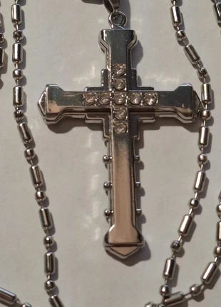 collier croix, croix, crucifix, dieu, religion, chrétien, Jésus, Marie, merk: Gypsy Soul, staat: Heel goed, € 3,99, € 4,89 inclusief Kopersbescherming Pro