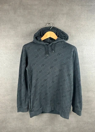 Hoodie noir Adidas Originals à motifs logo ton sur ton taille S, marke: adidas, zustand: Sehr gut, größe: S, 10,99 €, 12,24 € inklusive Vinted-Käuferschutz