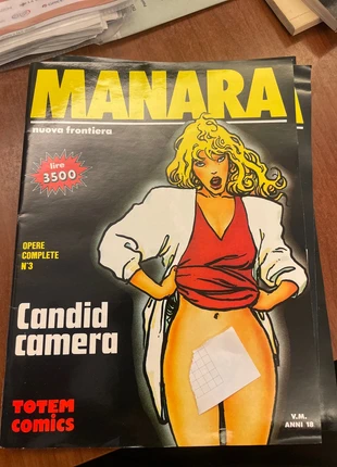 Lotto 3 Fumetti – Milo Manara Opere Complete (Totem Comics), zustand: Sehr gut, 30,00 €, 32,20 € inklusive Vinted-Käuferschutz