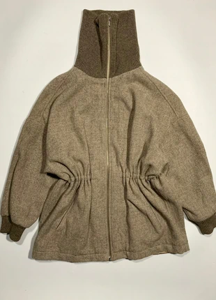 Rare Vintage ‘80s Benetton Pure Virgin Wool Women’s Rolled Neck Jacket, marque: United Colors of Benetton, état: Très bon état, taille: L / 40 / 12, 50,00 €, 53,20 € Protection acheteurs incluse