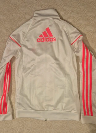 🔵 veste de survettement coupe vent adidas blanc rose 🔵taille xs, brand: adidas, condition: Very good, size: XS / 34 / 6, €24.00, €25.90 includes Buyer Protection