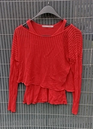 Haut rouge en 2 pièces, brand: Captain Tortue, condition: Very good, size: XS / 34 / 6, €6.00, €7.00 includes Buyer Protection