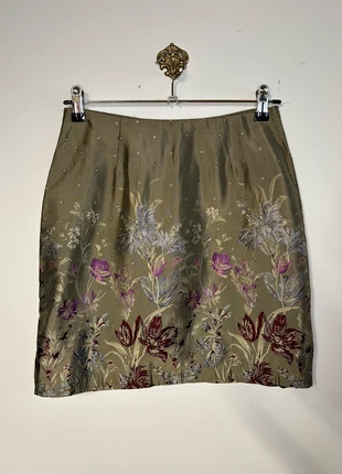 Magnifique jupe satiné motif floral vintage fairy core whimsical 90s taille 36, marke: Vintage, zustand: Sehr gut, größe: S / 36 / 8, 15,00 €, 16,45 € beinhaltet Vinted-Käuferschutz Pro