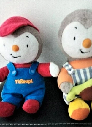 2 peluches t'choupi, brand: Jemini, condition: Very good, size: Newborns / 44 cm, €22.00, €23.80 includes Buyer Protection