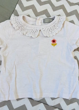 Tee shirt manches courtes, marke: Bout'chou, zustand: Sehr gut, größe: 9-12 Monate / 74, 2,00 €, 2,80 € inklusive Vinted-Käuferschutz