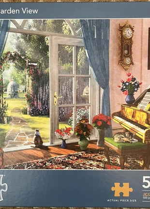 Jigsaw Puzzle 'Garden View' 500 Pieces by Corner Piece Puzzles in VGC, brand: Corner Piece Puzzles, condition: Very good, £3.99, £4.89 includes Buyer Protection