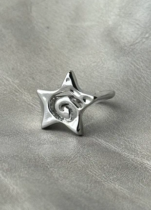 Bague étoilée en acier inoxydable, marque: CHROME, état: Très bon état, taille: Ajustable, 10,00 €, 11,20 € Protection acheteurs incluse