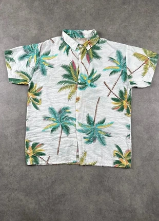 Chemise légère hawaïenne à fleurs blanche taille XS homme - CHE0191, brand: Vintage Dressing, condition: Very good, size: XS, €3.00, €3.85 includes Buyer Protection Pro