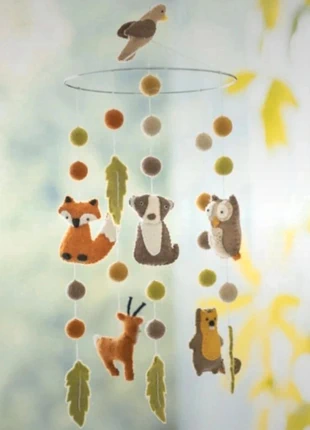 BeYoona mobiel Forrest bosdieren, merk: Merk, staat: Nieuw met prijskaartje, maat: Universeel, € 27,50, € 29,58 inclusief Kopersbescherming