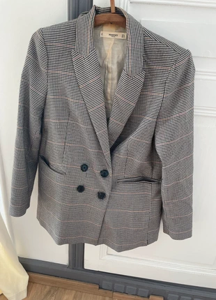 Beau blazer chic en pied de poule, marque: Mango, état: Très bon état, taille: S / 36 / 8, 5,00 €, 5,95 € Protection acheteurs incluse