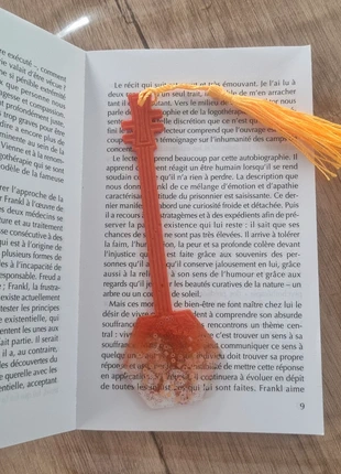 Marque page orange, marca: sans marque, estado: Muy bueno, 4,00 €, 4,90 € Protección al comprador incluida