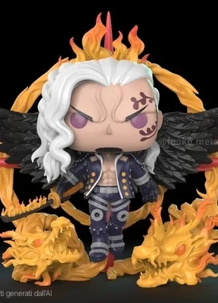 Cust0m funkopop "king" one piece, staat: Heel goed, maat: Universeel, € 100,00, € 105,70 inclusief Kopersbescherming