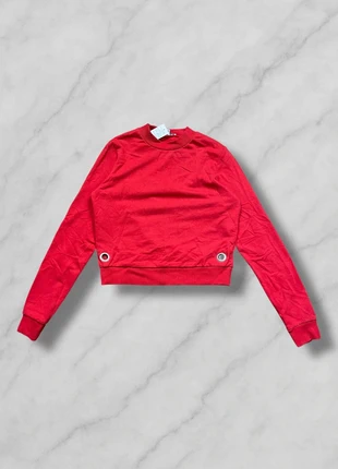 Pull Crewneck rouge uni Tally Weijl - Taille XS / Z366, merk: Tally Weijl, staat: Heel goed, maat: XS / 34 / 6, € 2,95, € 3,80 inclusief Kopersbescherming Pro