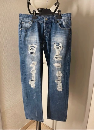 Jean droit effet usé pour Homme Taille W34/ FR44, brand: You & Me, condition: Very good, size: W34, €4.00, €4.90 includes Buyer Protection