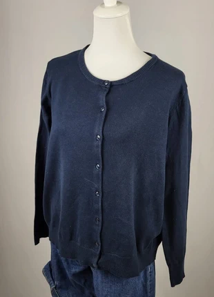 Gilet cardigan L.L.Bean femme XL marine coton classique, marke: L.L. Bean, zustand: Sehr gut, größe: XL / 42 / 14, 12,00 €, 13,30 € beinhaltet Vinted-Käuferschutz Pro