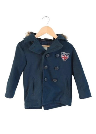 Manteau vertbaudet marine taille 4 ans, marca: Vertbaudet, estado: Muito bom, tamanho: 4 anos / 104 cm, €10.00, €11.20 inclui Proteção do Comprador