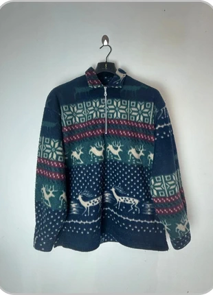 Polaire Point Zero à motifs nordiques et rennes – taille M, marca: Point Zero, estado: Muito bom, tamanho: M, €10.99, €12.24 inclui Proteção do Comprador