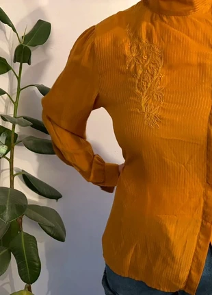 Asymmatrical asian japandi vintage blouse, merk: Koala, staat: Heel goed, maat: L / 40 / 12, € 8,00, € 9,10 inclusief Kopersbescherming