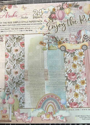 Scrappapier, merk: Asuka studio, staat: Nieuw zonder prijskaartje, € 2,50, € 3,33 inclusief Kopersbescherming