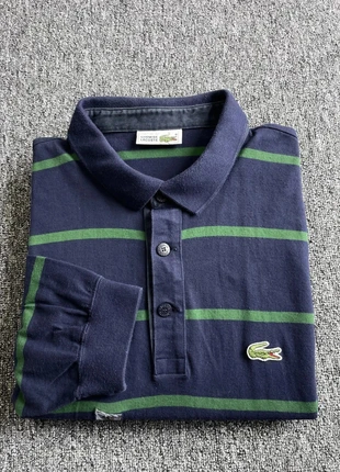 Polo Lacoste Bleu Vert XXL Homme Coton #5077, marque: Lacoste, état: Très bon état, taille: XXL, 25,00 €, 26,95 € Protection acheteurs (Pro) incluse