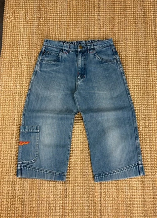Short long, Pantacourt Cargo en Jean DDP Vintage Y2K Taille 34, marque: DDP, état: Très bon état, taille: XS / 34 / 6, 25,00 €, 26,95 € Protection acheteurs (Pro) incluse