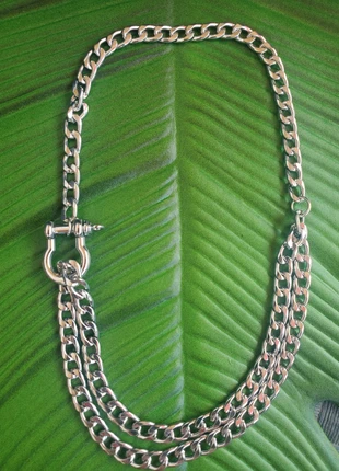 Collier double chaîne - Bijou tendance Y2K, marque: Boutique indépendante, état: Très bon état, 18,00 €, 19,60 € Protection acheteurs incluse