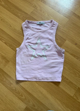 Débardeur rose étoile, brand: y2k, condition: Very good, size: XS / 34 / 6, €2.00, €2.80 includes Buyer Protection