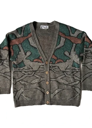 Vintage jacquard cardigan jacket, marca: Vintage Dressing, estado: Muito bom, tamanho: S, €25.50, €27.48 inclui Proteção do Comprador