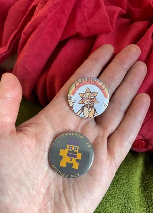 pin, fnaf, marca: Handgemaakt, estado: Novo sem etiquetas, €2.00, €2.80 inclui Proteção do Comprador