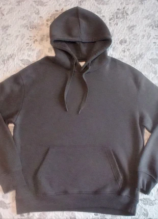 Sudadera gris con capucha Bershka Talla M, marque: Bershka, état: Neuf sans étiquette, taille: M, 15,00 €, 16,45 € Protection acheteurs incluse