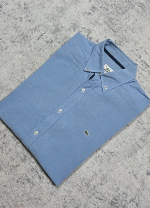 👔 Chemise Lacoste 38 S Homme Bleu Ciel Regular Fit Vintage, marca: Lacoste, estado: Muito bom, tamanho: S, €39.95, €42.65 inclui Proteção do Comprador Pro