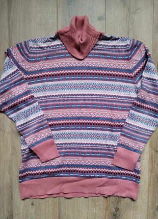 Pull Col Roulé L.L Bean Femme coton et cashmere Taille XL, merk: L.L. Bean, staat: Heel goed, maat: XL / 42 / 14, € 18,00, € 19,60 inclusief Kopersbescherming