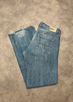 Pantalon jean large Tommy Hilfiger vintage - w31 l32, marque: Tommy Hilfiger, état: Bon état, taille: W31 | FR 40, 8,00 €, 9,10 € Protection acheteurs (Pro) incluse