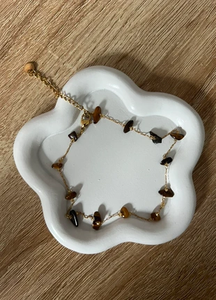 Bracelet cheville Lueur d’ambre, marque: nyrabijoux, état: Neuf avec étiquette, 5,00 €, 5,95 € Protection acheteurs incluse