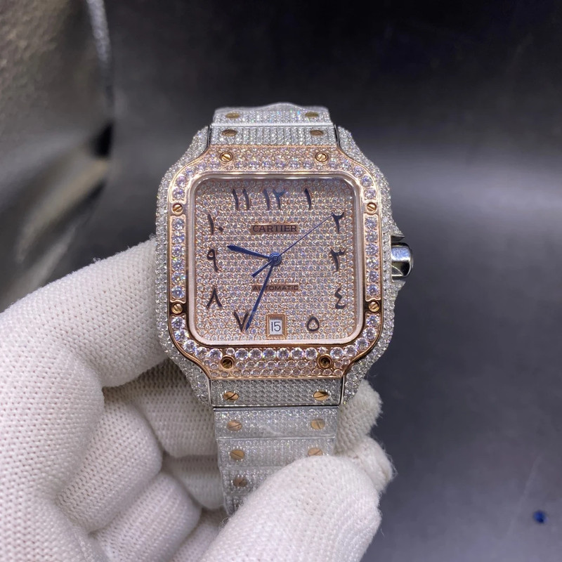 Moissanite Cartier Two Tone